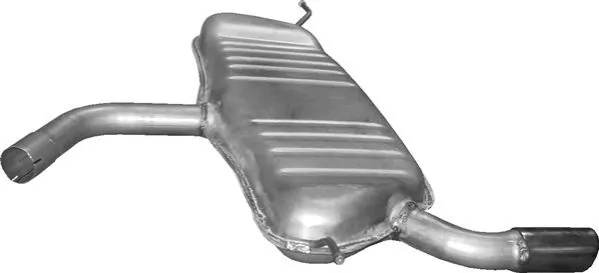 Silencioso trasero Audi A3  (2003-2012)