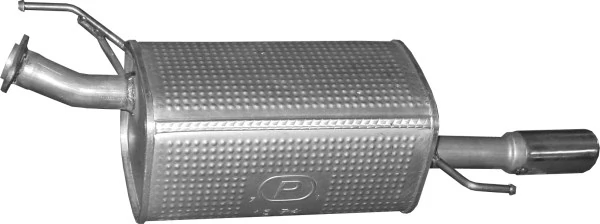 Comprar 14054 Asmet Silenciador trasero