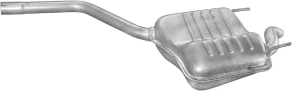 Silenciador trasero para Mercedes C  S202