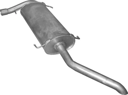 Silencioso trasero para Fiat Ducato III (250)