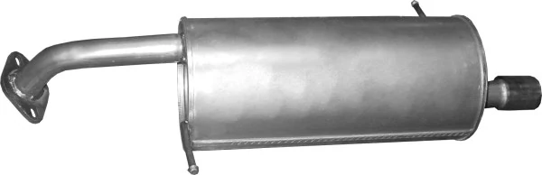 Silenciador trasero para Mazda 2 DE
