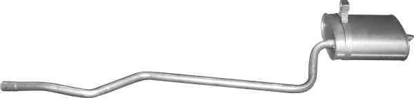 Silencioso trasero Toyota Corolla  (1997-2002)
