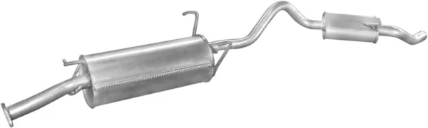 Silencioso trasero Nissan Vanette  (1995-2001)