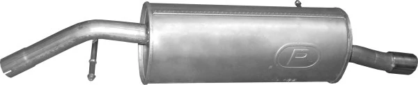 Silenciador trasero BS190183 Bosal