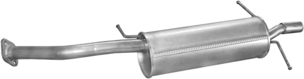 Silenciador trasero para Mazda 626 GE