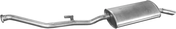 Silenciador trasero para BMW 3 E30
