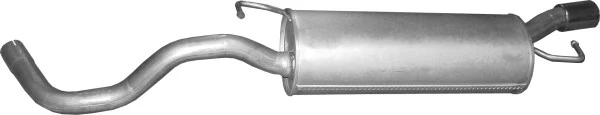 Silenciador trasero para Audi TT 8N9