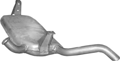 Silenciador trasero para Renault Laguna BG0, BG1