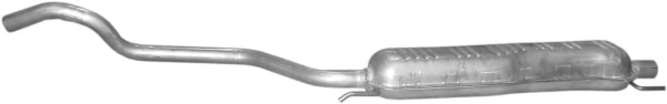 Silenciador central BS285423 Bosal