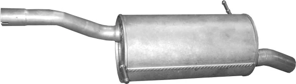 Silenciador trasero para Peugeot Partner