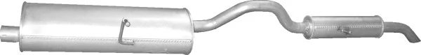 Comprar Silenciador trasero Chrysler Voyager III RG, RS a bajo precio