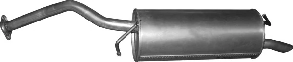 Silenciador trasero para Toyota Prius NHW20