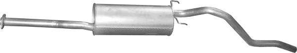 Silenciador trasero para Toyota Hilux N