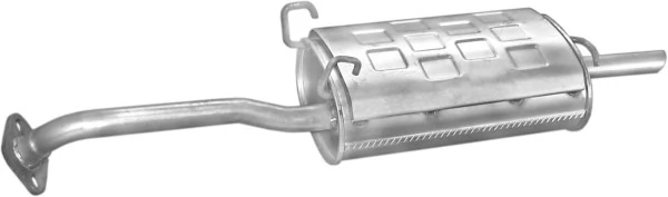 Silenciador trasero para Hyundai Accent X-3