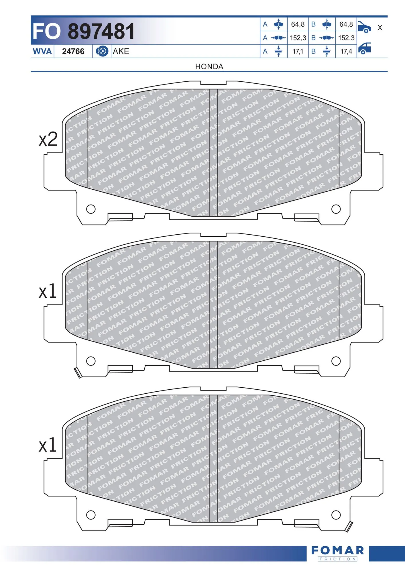 FO897481 Fomar Roulunds
