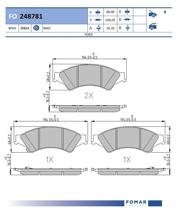 Pastillas freno delanteras Mazda UCYE3323Z precio, desde 30,31 EUR