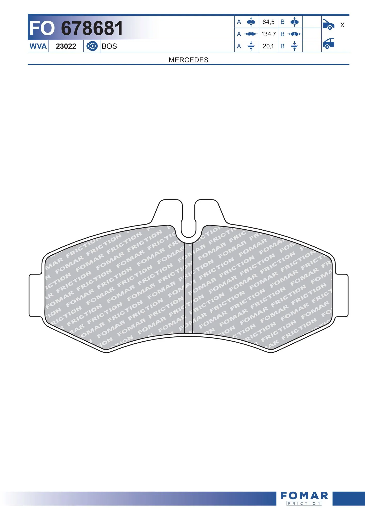 Comprar FD6783E Necto Pastillas delanteras de freno