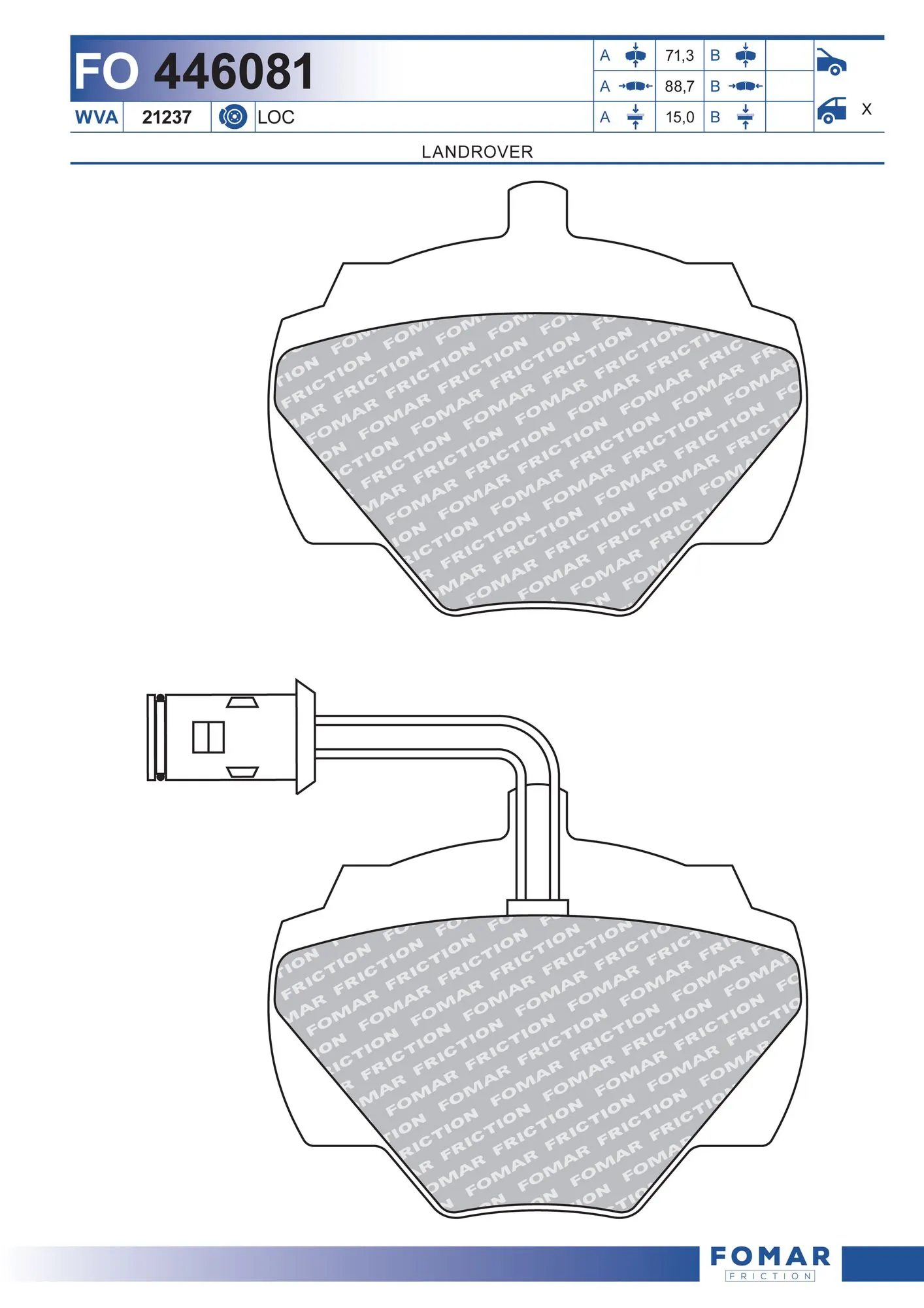 FO446081 Fomar Roulunds
