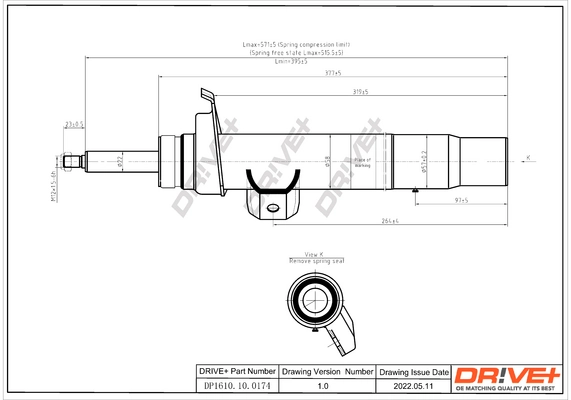Amortiguador para BMW 1 F21