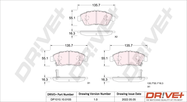 Comprar Pastillas delanteras de freno Civic V EG, EH