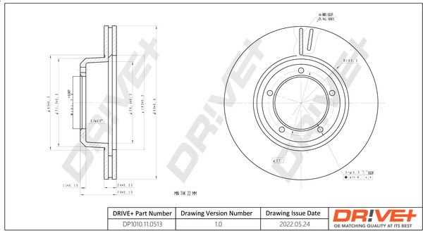 Disco de freno delantero para Land Rover Discovery I (LG, LJ)