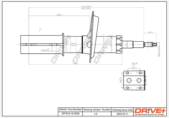 Amortiguador frontal Fiat Ducato II (1994-2002)