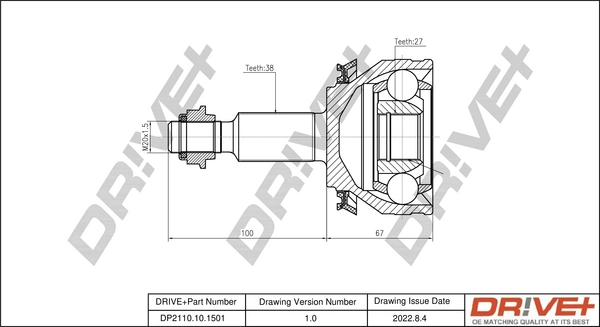 Junta homocinética exterior delantera Volkswagen Crafter desde 40,82 €