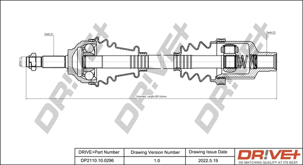 DP2110100296 Dr!ve+