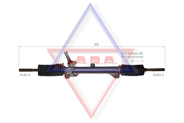 Comprar Cremallera de dirección Peugeot 405 I 15B a bajo precio