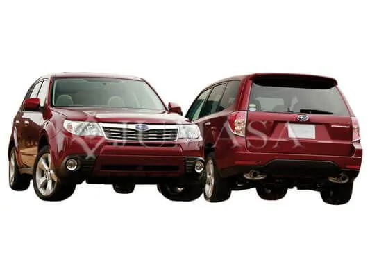 Defensa trasero para Subaru Forester III S12, SH