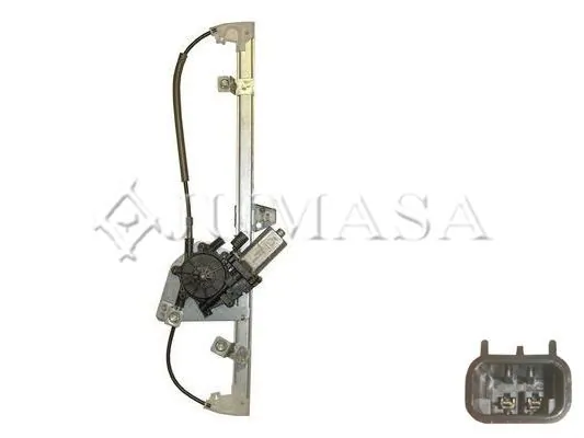 Mecanismo levanta, puerta delantera derecha para Fiat Doblo II 263, 152