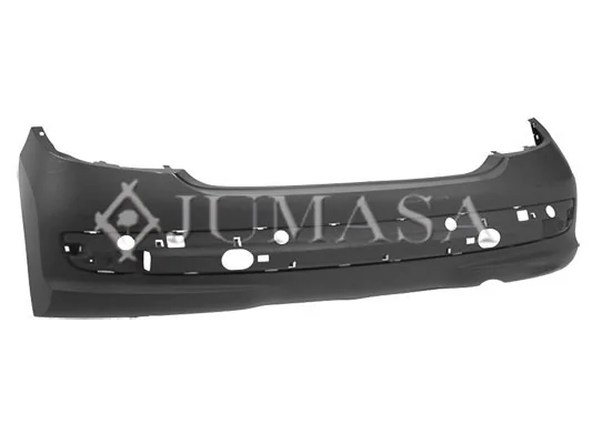Defensa trasero para Peugeot 207  WA, WC