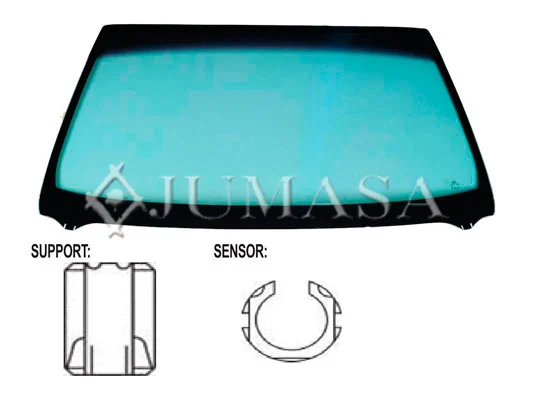 Parabrisas delantero  para Opel Corsa D S07