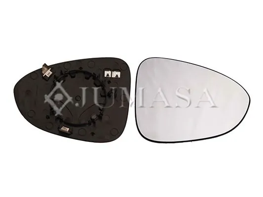 Cristal de retrovisor exterior derecho General Motors 13300131