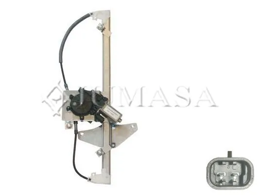 Mecanismo elevalunas delantero derecha Peugeot 208 