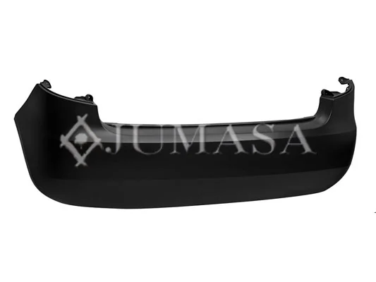 Defensa trasero para Skoda Fabia II 5J2, 542, 572, 582