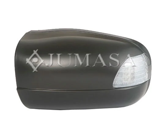 Cubiertas De Espejo Laterales Estilo M En Negro Brillante Con Recorte LED Para Accord 2018-2022, 2 Piezas