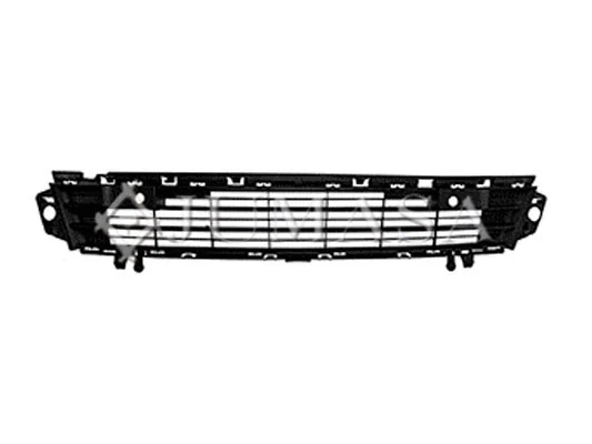 1681860180 Peugeot/Citroen Rejilla de ventilación, parachoques delantero, central