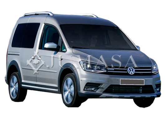 Defensa trasero para Volkswagen Caddy IV SAB, SAJ