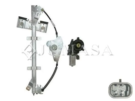 Mecanismo de elevalunas delantero izquierdo 52072857 Fiat/Alfa/Lancia