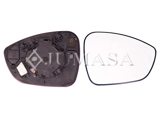 Cristal de espejo retrovisor derecho 1609433580 Peugeot/Citroen