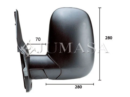  Espejo de retrovisor izquierdo Ford Transit 4