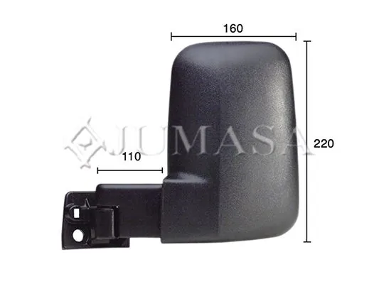  Espejo de retrovisor izquierdo Ford Transit 4