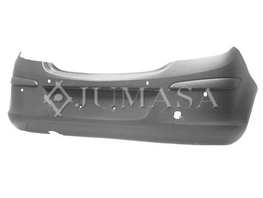 Defensa trasero para Opel Corsa D S07