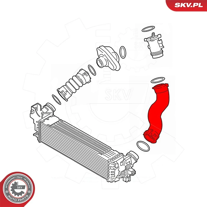 Comprar 43SKV468 SKV Tubo intercooler