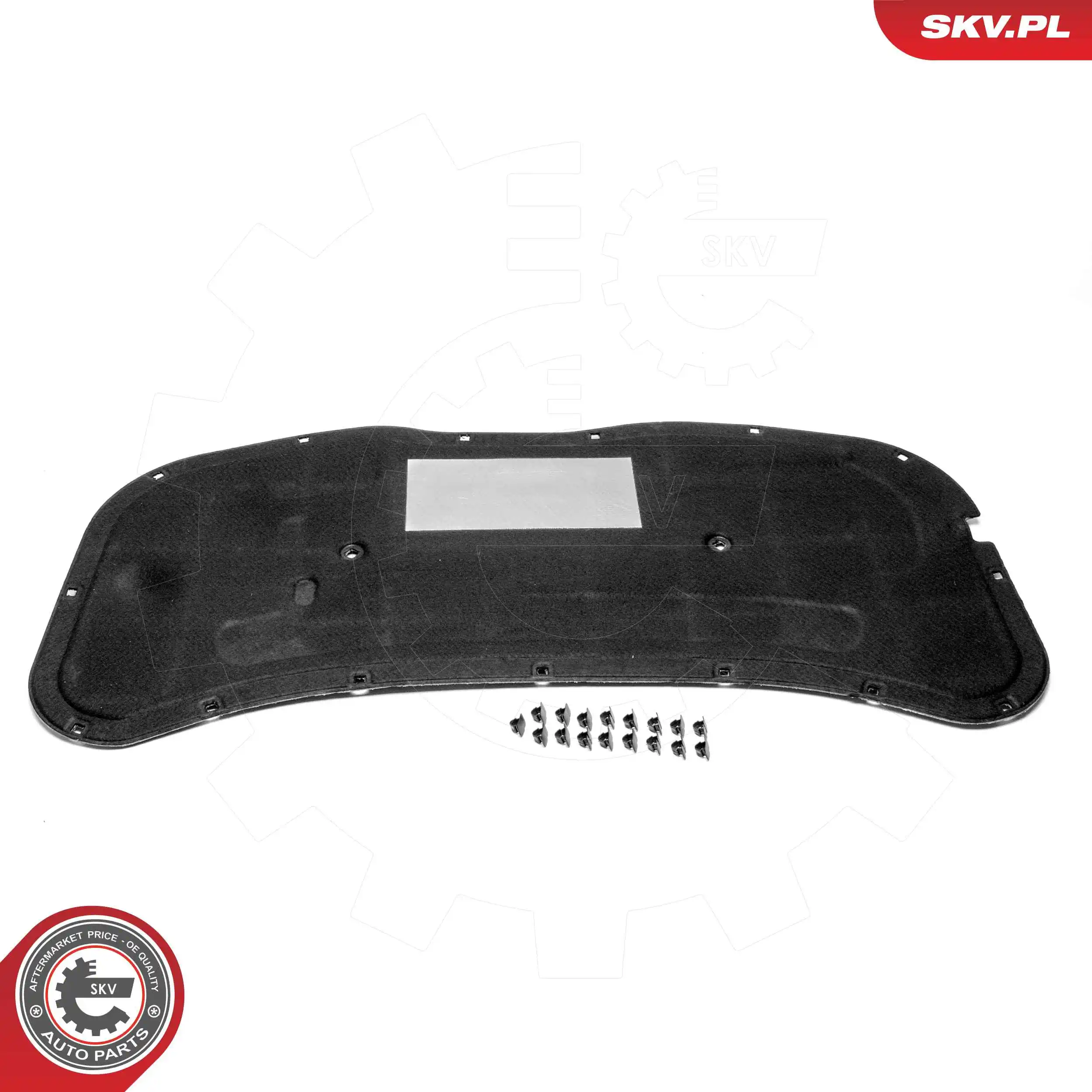 Aislamiento del Capó para Volkswagen Polo 9N, 9A