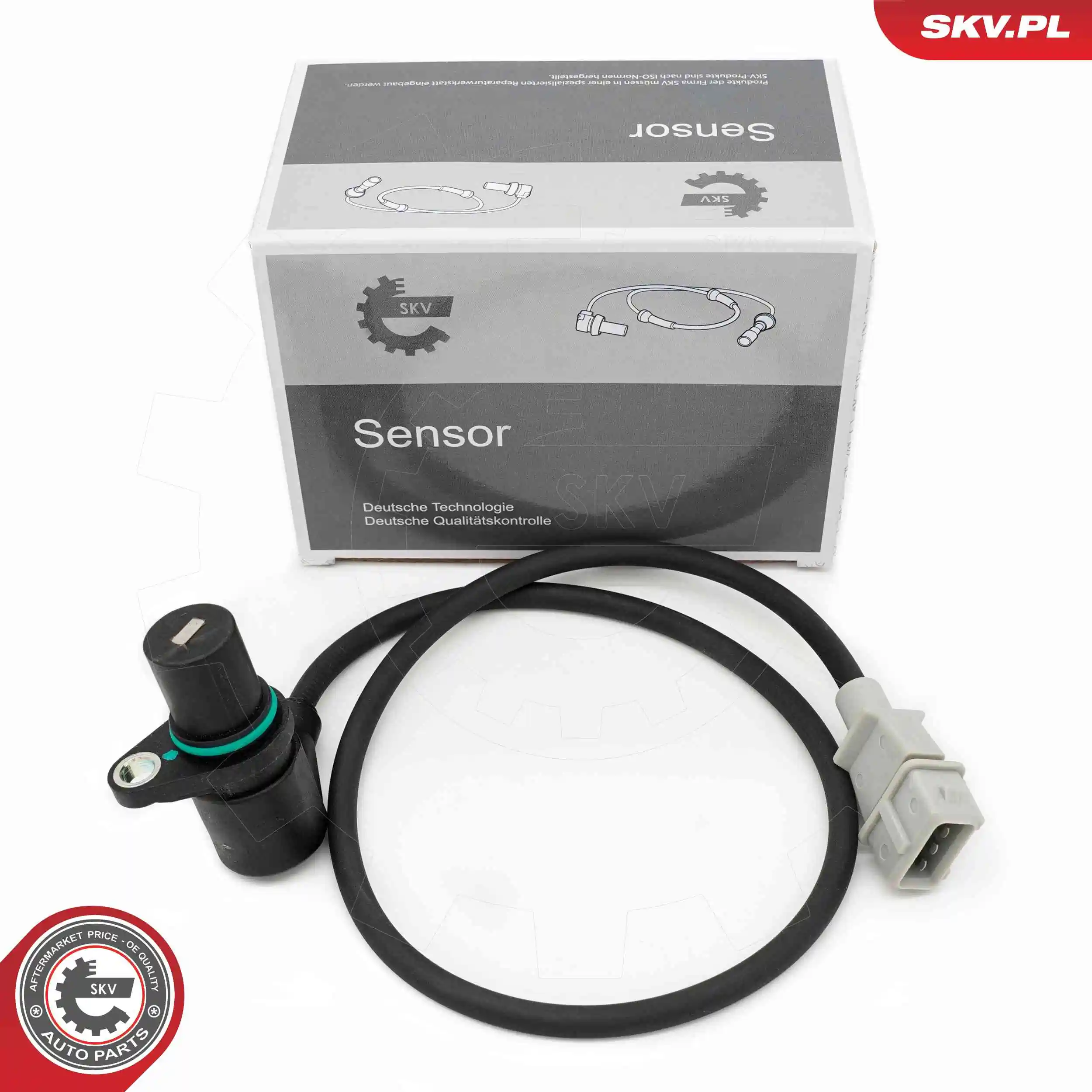 Sensor de cigüeñal para Audi 80 8C5