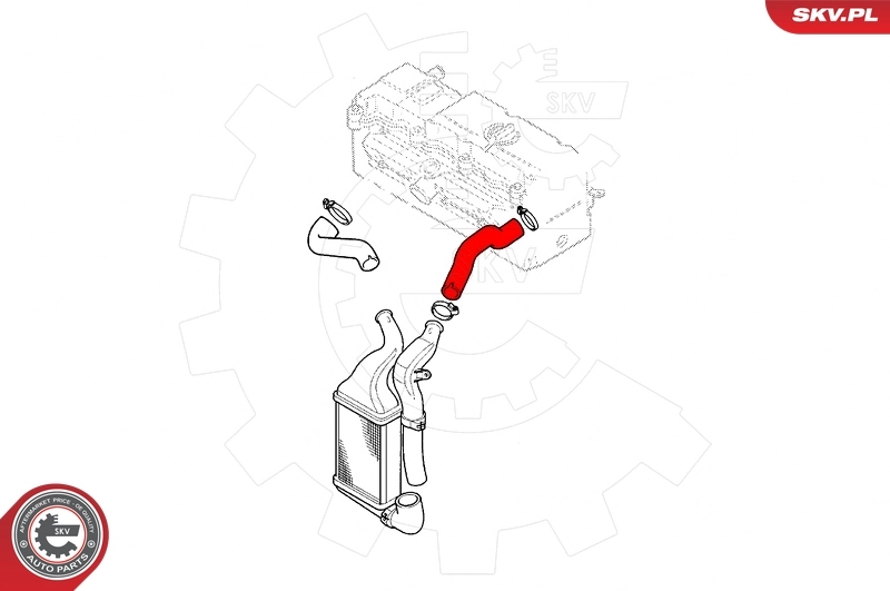 Comprar 43SKV201 SKV Tubo intercooler