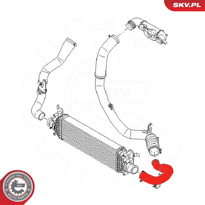 Comprar 54SKV009 SKV Tubo intercooler