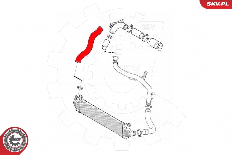 Comprar 43SKV304 SKV Tubo intercooler